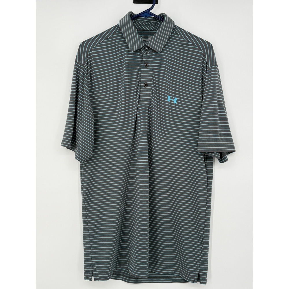 Under Armour Men's Heat Gear Short Sleeve Polo Medium